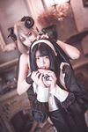 極品姐妹花Raku Haruka高清私拍▌林檎▌魅魔與修女 閨蜜懷中盡享嫩穴抽插快感 羞恥高潮
