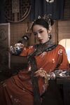 推特女神@鈦合金TiTi之高端頂級攝影系列 滿清服飾