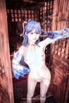 萌新推特00後露臉美少女▌白莉愛吃巧克力▌超色情Cos甘雨粉嫩凸激乳粒 嬌艷欲體粉嫩白虎色氣滿滿