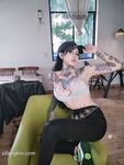 顏值巔峰白富美女神『Chloe』最新真愛群流出 狂野紋身爆乳女神的最後瘋狂 高清