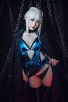 高端ACG業界女神爆機少女▌喵小吉▌Fatel Stay night黑呆 盡情欣賞嬌艷肉體