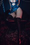 高端ACG業界女神爆機少女▌喵小吉▌Fatel Stay night黑呆 盡情欣賞嬌艷肉體